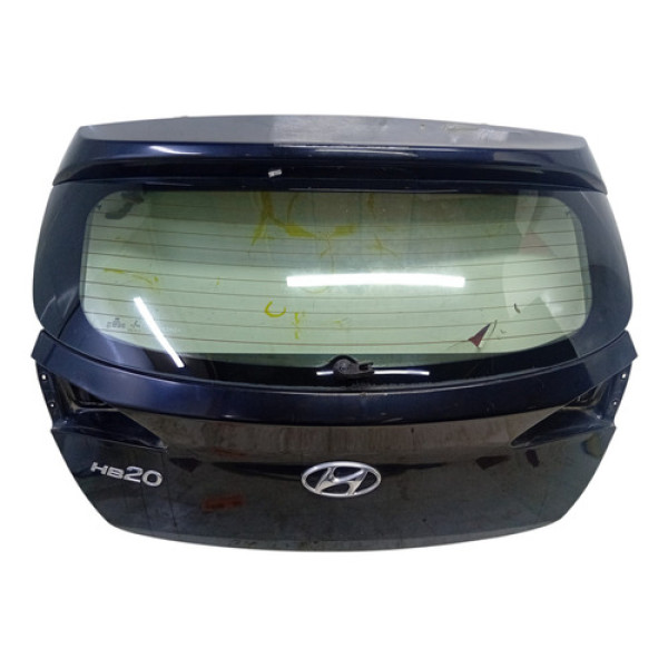 Tampa Traseira Hb20 Hatch 2013 2014 A 2019 S/ Furo Cilindro