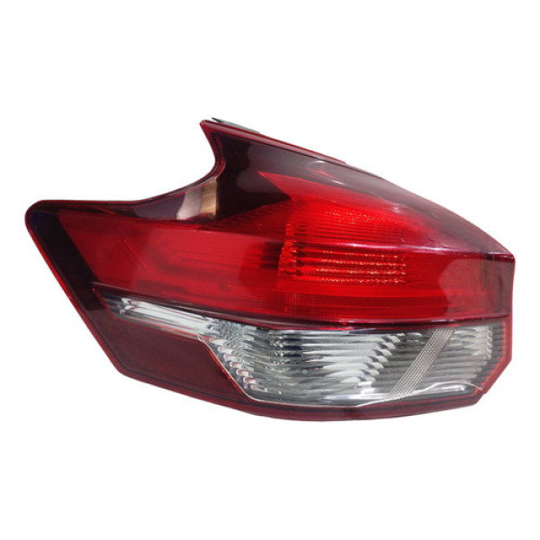Lanterna Traseira Esquerda Kicks 2017 A 2021 C/detalhe Esquerdo/motorista Vermelho