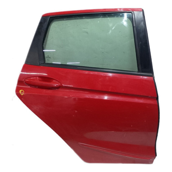 Porta Traseira Direita Fit 2015 2016 A 2021 C/detalhes Traseira Direita Vermelho