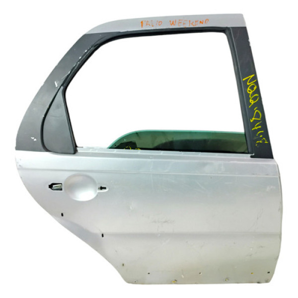 Porta Traseira Direita Palio Weekend Adv 2008 A 2020 C/ Furo - Traseira - Direita