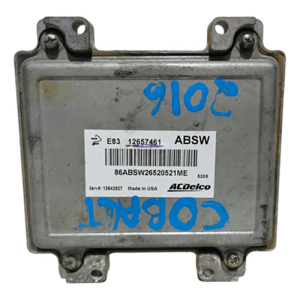 Módulo Injeção Cobalt 1.4 2016 / E83 12657461 Absw