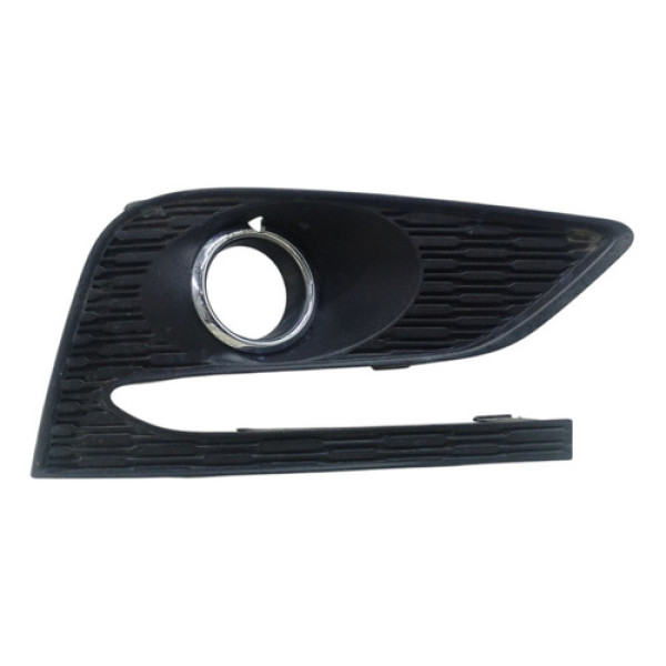 Grade Moldura Milha Direita Cruze 2017 A 2019 Sedan Preto Direito