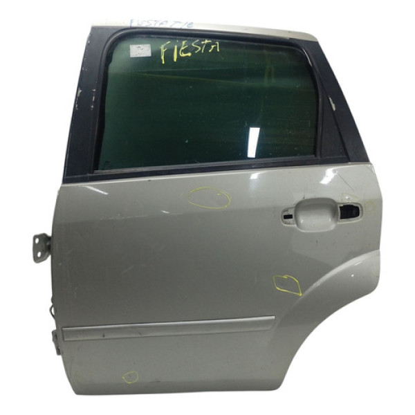 Porta Traseira Esquerda Fiesta 2003 A 2014  ( Com Detalhes ) Traseira Esquerda