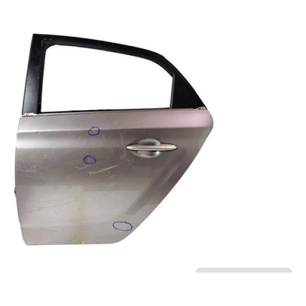 Porta Traseira Esquerda Hb20 Hatch 2013 2014 A 2019 Traseira Esquerda