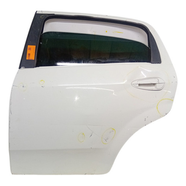 Porta Traseira Esquerda Punto 2008 A 2017 C/detalhe Traseira Esquerda