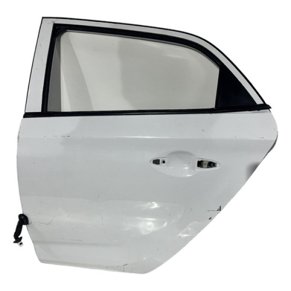 Porta Traseira Esquerda Hb20 Hatch 2013 A 2019 Traseira Esquerda Branco