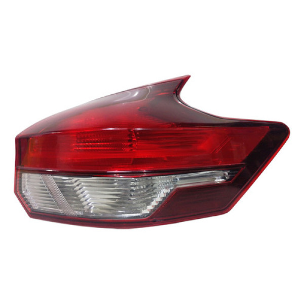 Lanterna Traseira Direita Kicks 2017/2021 (canto) C/detalhe Direito/passageiro Vermelho