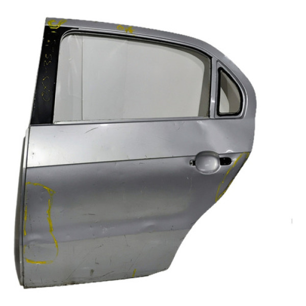 Porta Traseira Esquerda Gol Voyage G5 G6 G7 G8 Traseira Esquerda Prata