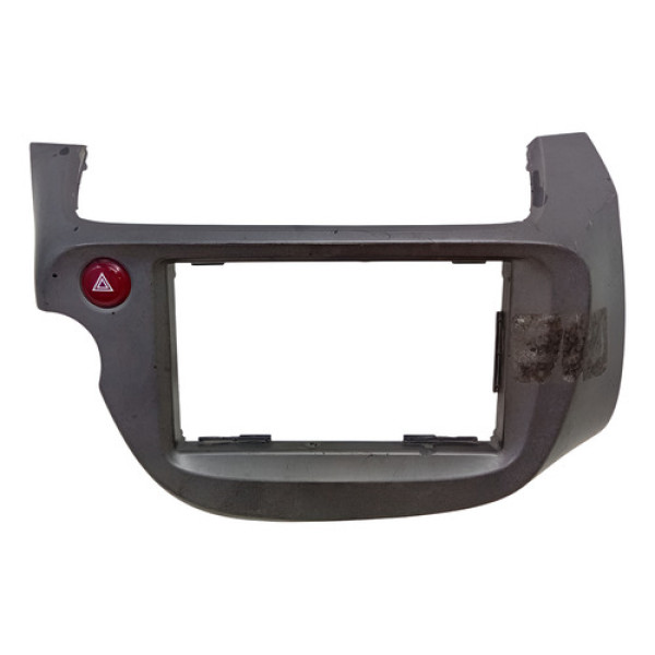 Moldura Acabamento Painel Honda Fit 2009 2010 A 2014 Preto