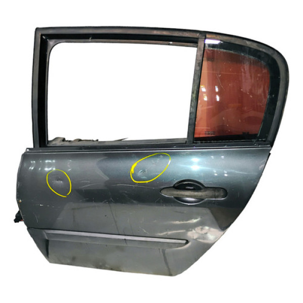 Porta Traseira Esquerda Megane Sedan 2007 2008 A 2011 Traseira Esquerda