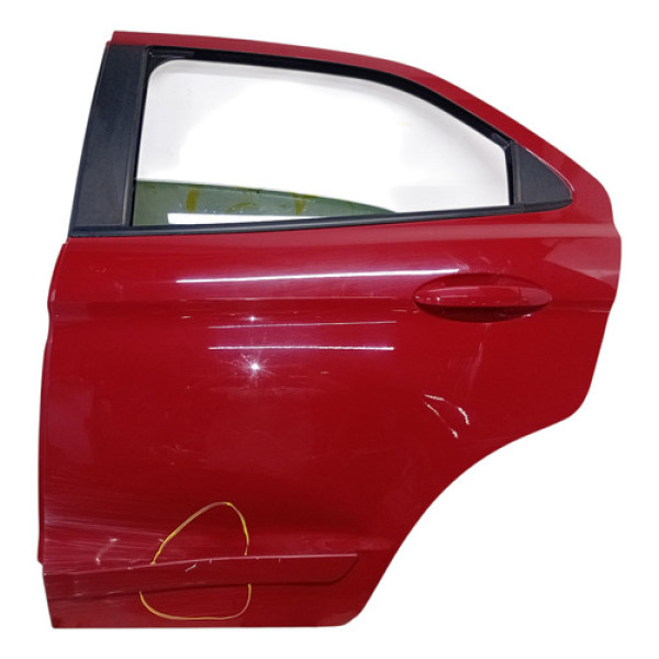 Porta Traseira Esquerda Ka Hatch/sedan 2015 A 2021 (detalhe) Traseira Esquerda