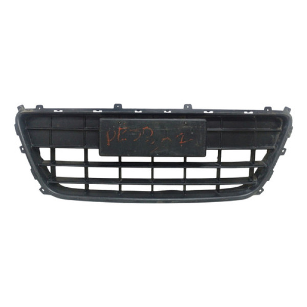 Grade Central Inferior Parachoque I30 2010 2011 A 2012 Preto