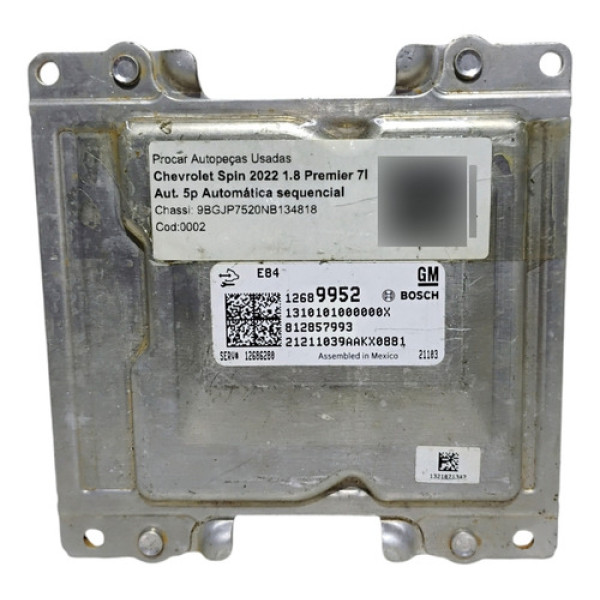 Módulo Injeção Spin 1.8 2022 Premier 7 / 12689952