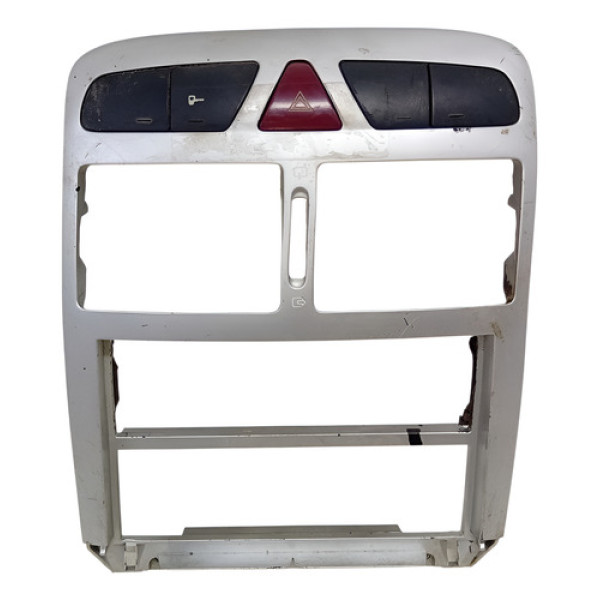 Moldura Acabamento Painel Peugeot 307 2001 A 2012 Preto