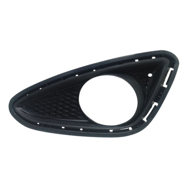 Grade Moldura Milha Esquerdo Hb20 2013 A 2015 Preto Esquerdo