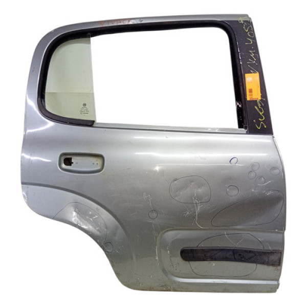 Porta Traseira Direita Uno 2011/2021 S/furo Moldur C/detalhe Traseira Direita