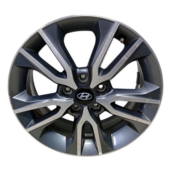 Roda Avulsa Aro 17 Hyundai Creta 2017 A 2024  Prateado