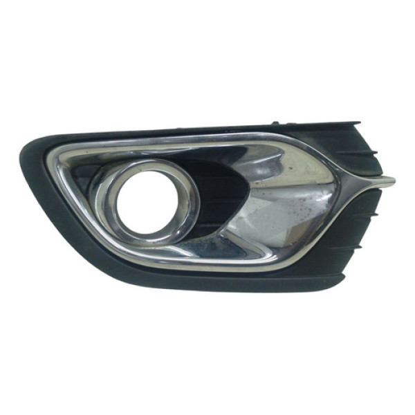 Grade Moldura Milha Esquerdo Logan 2014 A 2020 Preto Direito