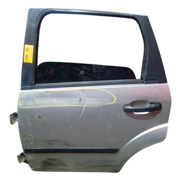 Porta Traseira Esquerda Fiesta 2003 A 2014 C/detalhe - Traseira - Esquerda