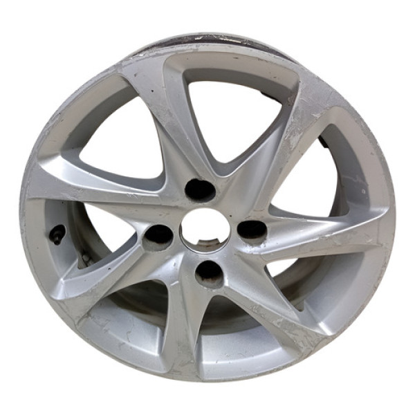 Roda Avulsa Aro 15 Peugeot 208 2013 A 2020 Prateado