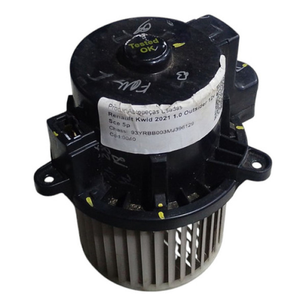Motor Ar Forçado Renault Kwid 2018 A 2022