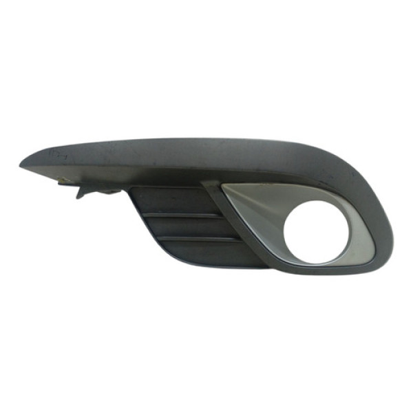 Grade Moldura Milha Esquerdo Grand Siena 2012 A 2021 Preto Esquerdo