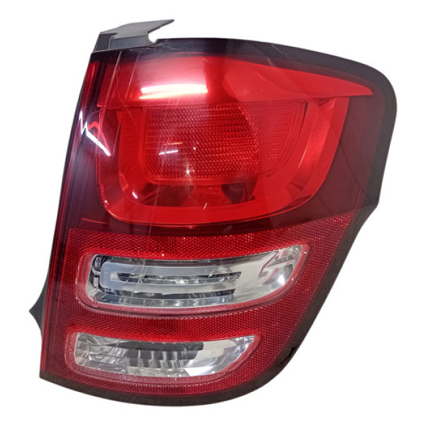 Lanterna Traseira Direita C3 2013 A 2020 (canto) Detalhe Vermelho Direito/passageiro