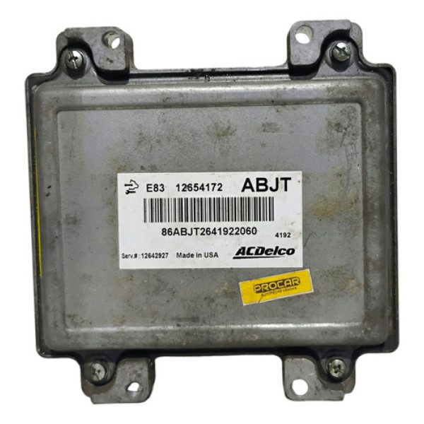 Módulo Injeção Onix 1.4 2015 / E83 12654172 Abjt 