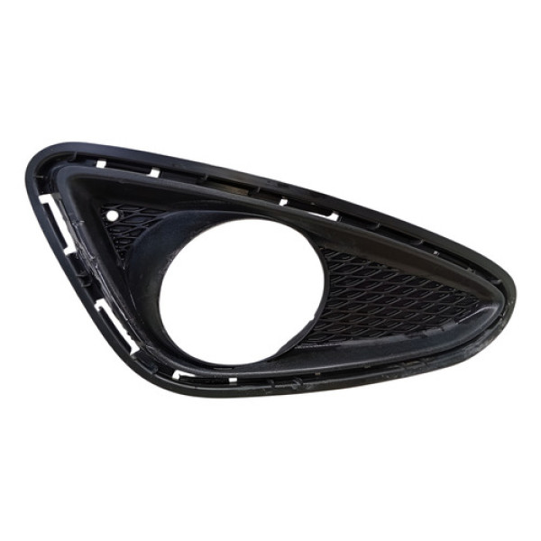 Grade Moldura Milha Direito Hb20 2013 2014 A 2015 Preto Direito