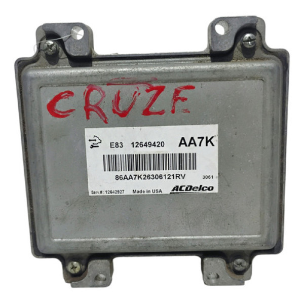 Módulo Injeção Cruze 1.8 2016 / E83 12649420 Aa7k