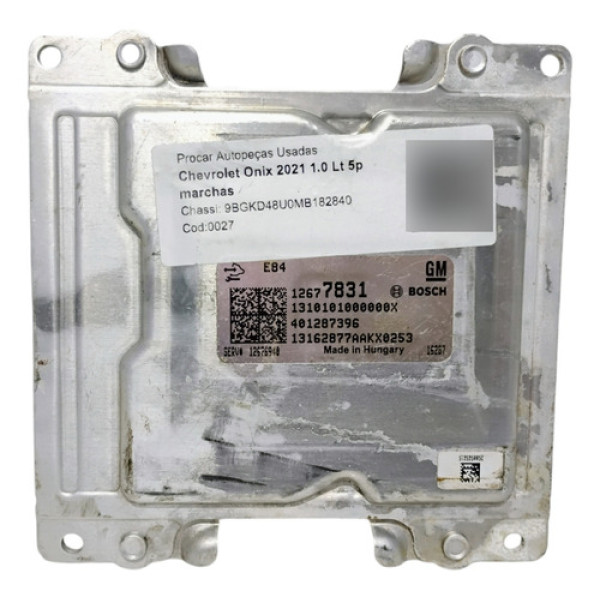 Módulo Injeção Onix 1.0 2021 / 12677831