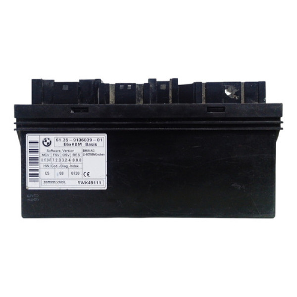 Modulo Conforto Controle Bmw Serie 5 E60 535i 2008 313603901