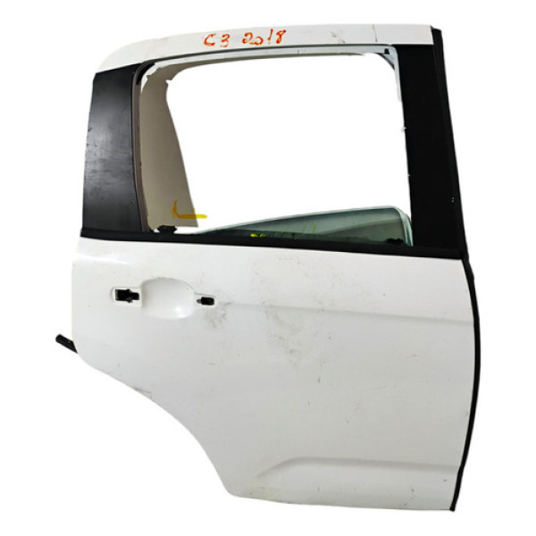Porta Traseira Direita Citroen C3 2013 A 2021 Direita Traseira
