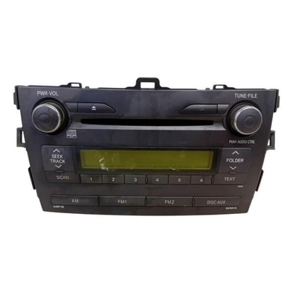 Comando Som Radio Toyota Corolla 2009 A 2014