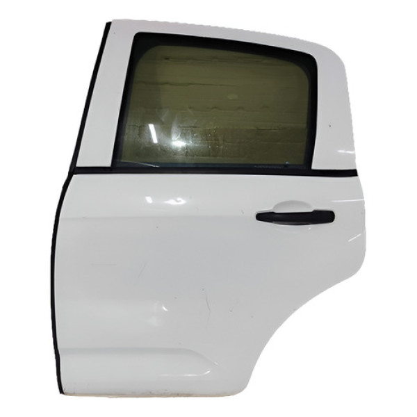 Porta Traseira Esquerda Citroen C3 2013 A 2021 C/detalhe Traseira Esquerda Branco
