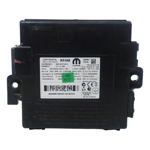 Módulo  Controle Pressão Pneus Renegade Toro 1.8 2016/2021 