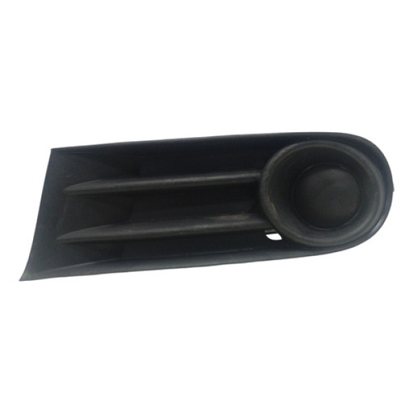 Grade Moldura Milha Esque Gol Saveiro Voyage G5 Aro Preto Preto Esquerdo