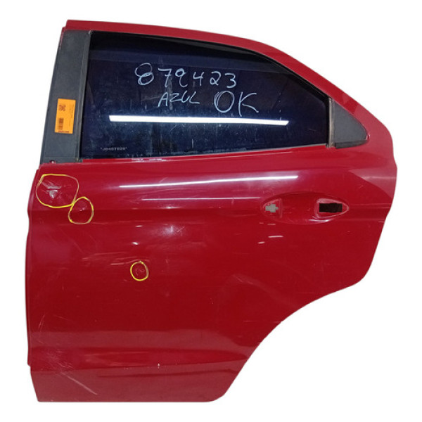 Porta Traseira Esquerda Ford Ka Hatch/sedan 2015/21(detalhe) Traseira Esquerda