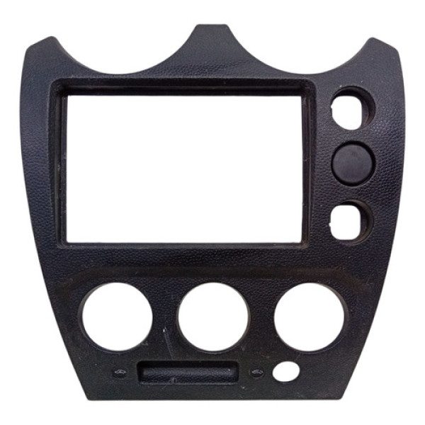 Moldura Acabamento Painel Ford Fiesta 2003 2004 A 2014 Preto