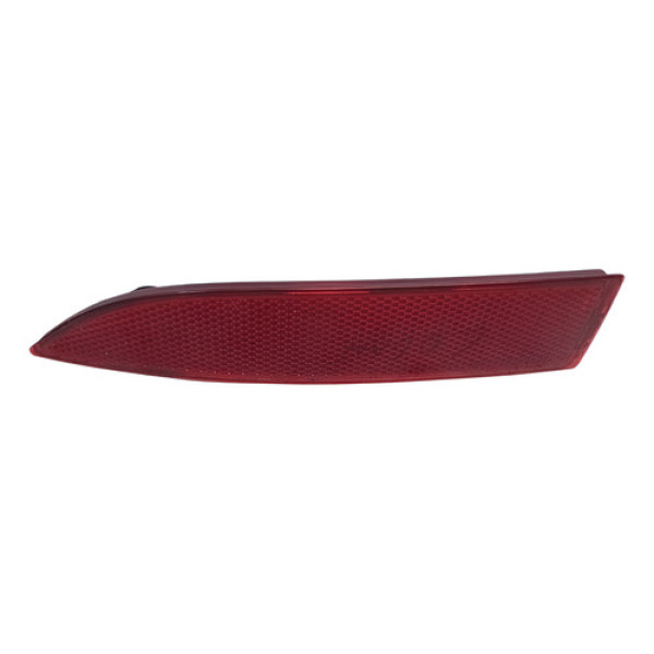 Lente Refletor Parachoque Traseiro Esq Logan 14/ Sandero 15/ Vermelho