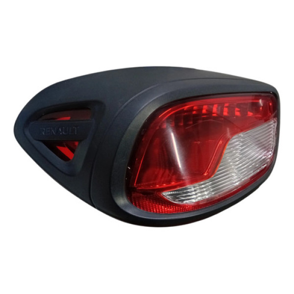 Lanterna Traseira Esq. + Moldura Kwid 2019 A 2022 (tl6654) Esquerdo/motorista Vermelho