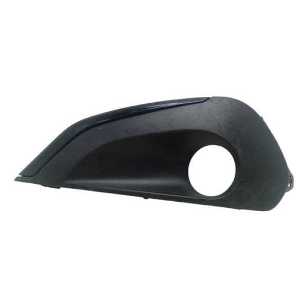 Grade Moldura Milha Esquerdo Peugeot 208 2017 A 2020 Preto Esquerdo