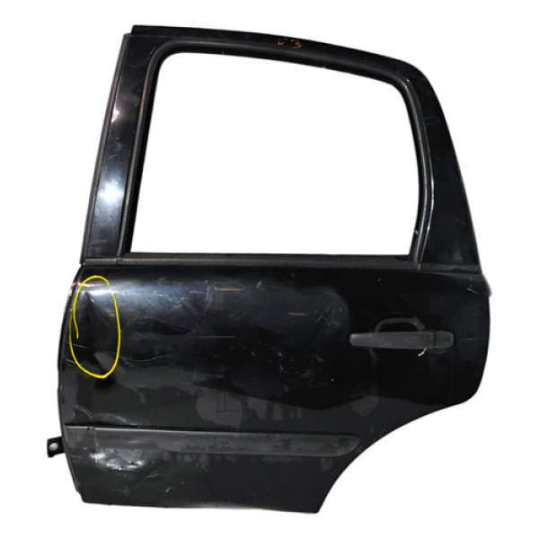 Porta Traseira Esquerda Citroen C3 2003 A 2012 Traseira Esquerda
