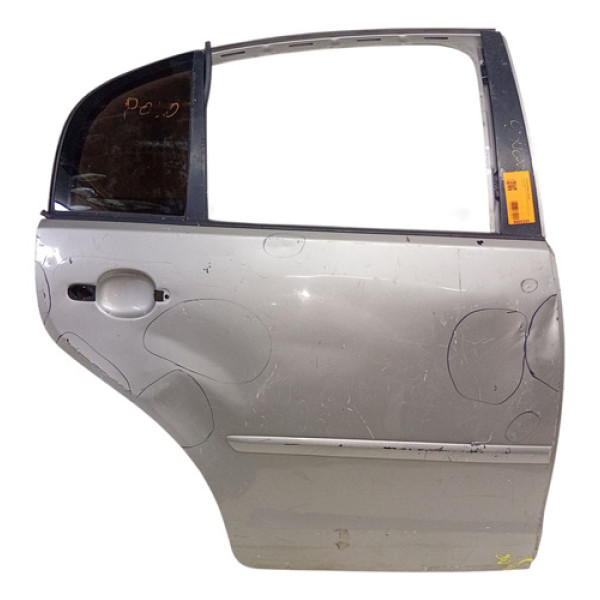 Porta Traseira Direita Polo Sedan 2003 2004 A 2014 C/detalhe Traseira Direita