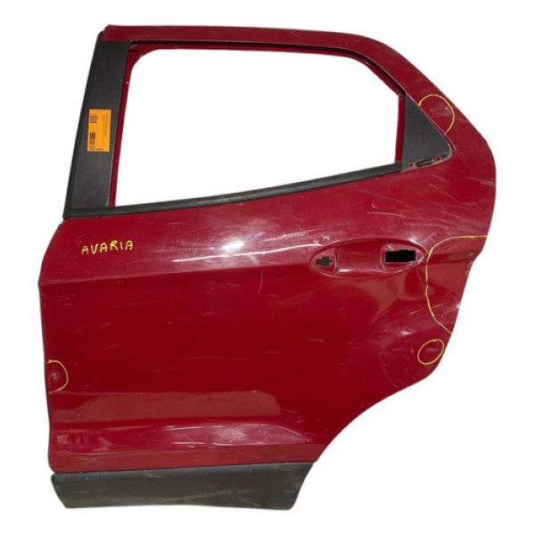 Porta Traseira Esquerda Ecosport 2013 2014 A 2021 C/detalhe Traseira Esquerda