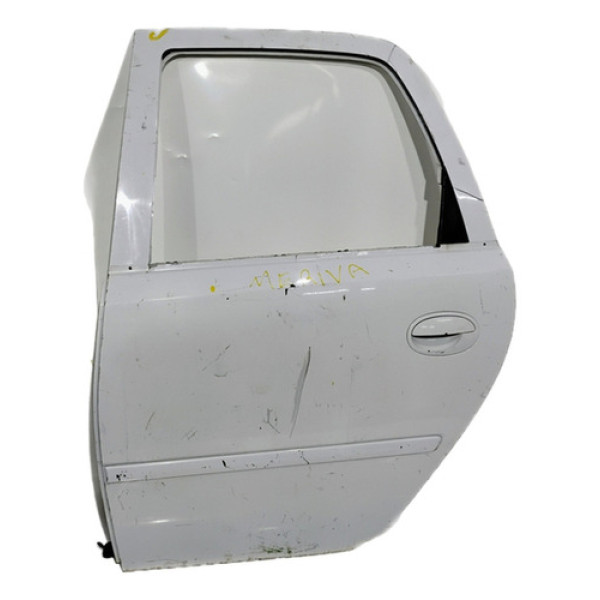Porta Traseira Esquerda Meriva 2003 A 2012 Traseira Esquerda Branco